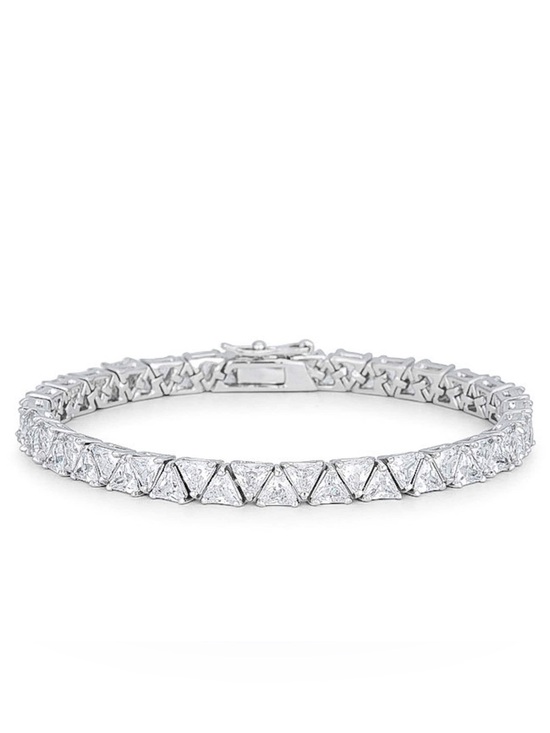 Neiman Marcus Jewelry - 18k 13ct Trillion Tennis Bracelet